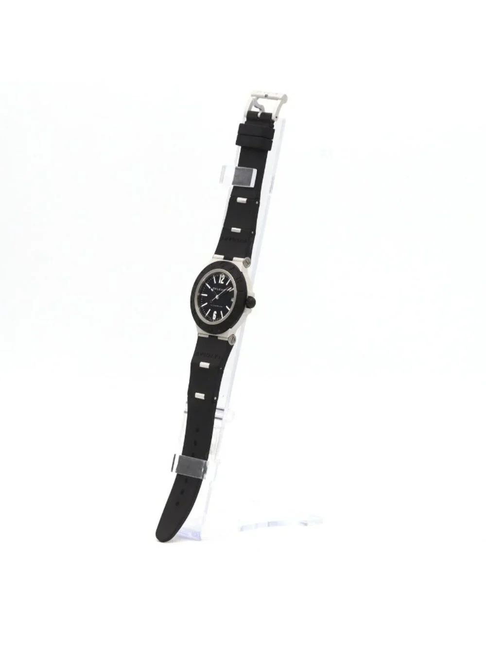 Bvlgari Aluminum Automatic Watch Black